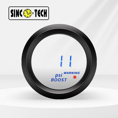 نمایشگر LED 2 اینچی بوست گیج بار توربو متر Sinco Tech 6112B Auto Mobile 12V