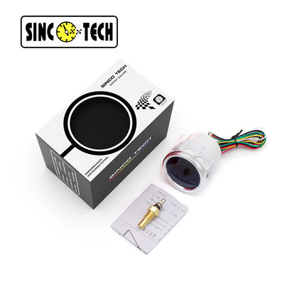 صفحه نمایش 2 اینچی Oil Gauge Meter Sinco Tech 6145T Pointer Auto Mobile صفحه نمایش مشکی