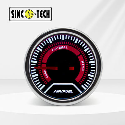 نمایشگر LED گیج نسبت سوخت هوا Sinco Tech 6148T 52mm A.F.R Auto Mobile Meter
