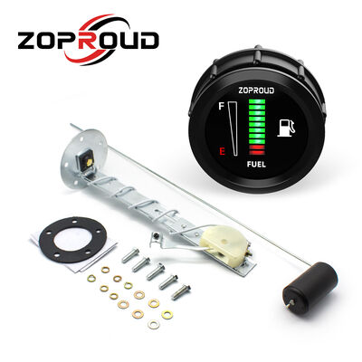 ZOPROUD DIGITAL LED FUEL LEVEL GAGE 12V/24V اندازه گیری سطح سوخت